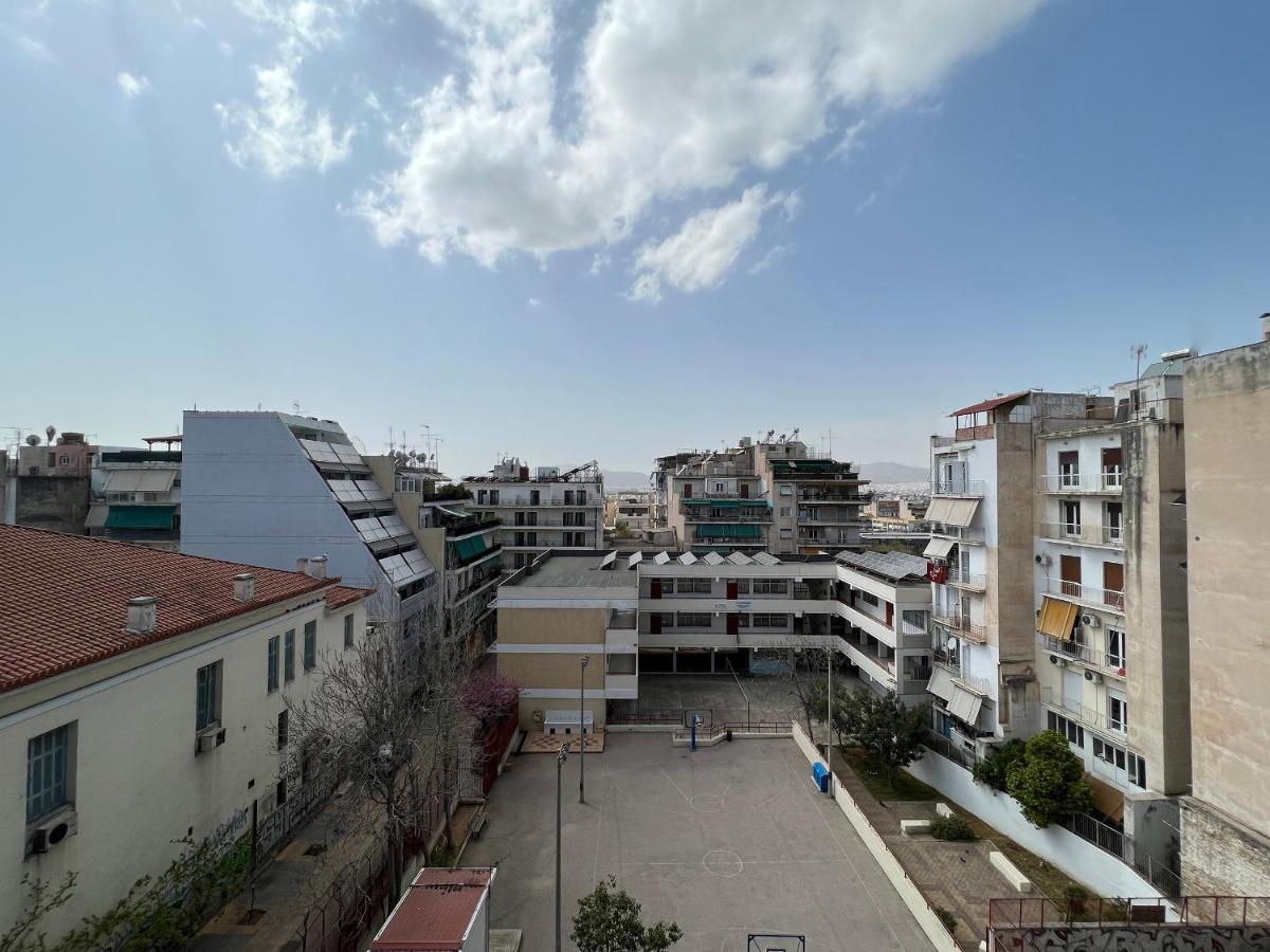 Chiou Spacious 90Sqm Apt In Athen Exterior foto