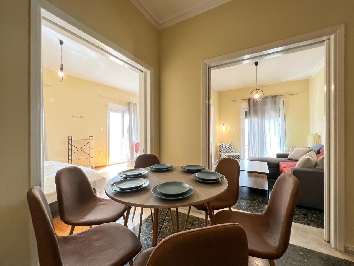 Chiou Spacious 90Sqm Apt In Athen Exterior foto